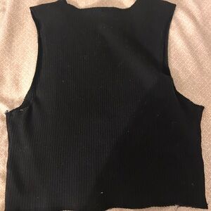 Elegant Black Sleeveless Tank Top